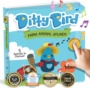 Ditty Bird Farm Animals Sounds Book