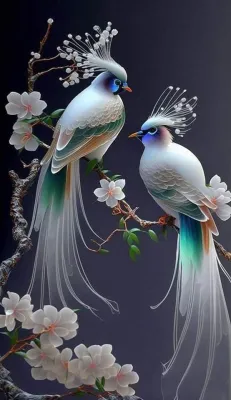 POSTER TEMA GAMBAR BURUNG HIAS/POSTER DINDING GAMBAR BURUNG/HIASAN DINDING RUMAH/WALLDECOR
