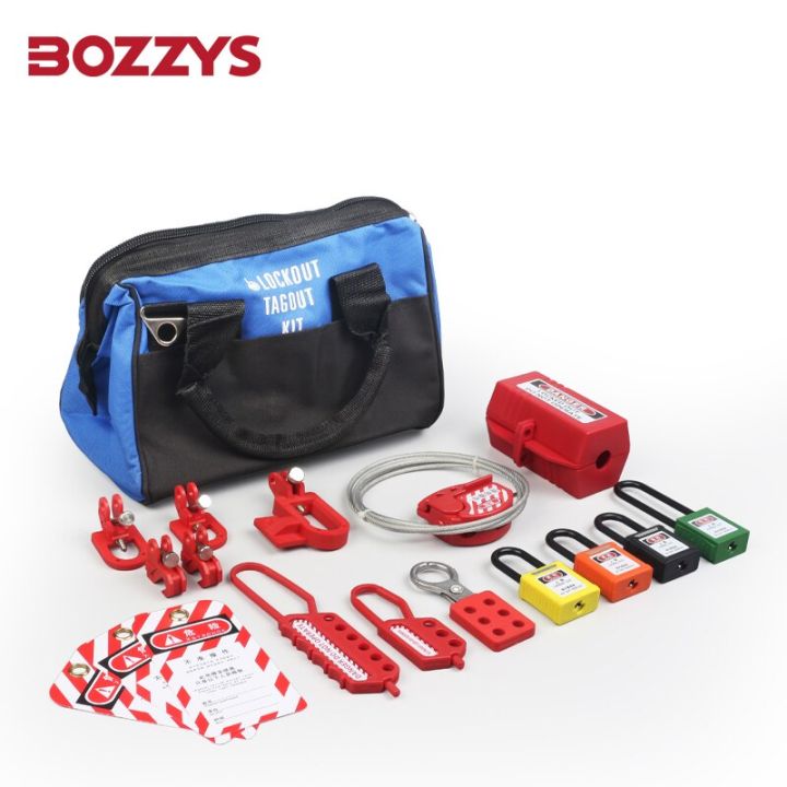 BOZZYS Safety Valve And Electrical Lockout Tagout Kit For Mechanical ...