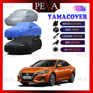 Nissan Sylphy New YAMACOVER Single layer 3 Color Car Cover Full Protection Outdoor Waterproof Rain Dust Penutup Kereta Selimut