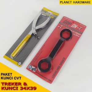 Paket Kunci CVT Motor Matic Suzuki Treker CVT Hasston & Kunci Kanvas Ganda 34x39 Grip-On