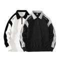 Áo Sweater Polo Nỉ Nam Nữ Dài Tay Unisex Tay Phối Viền Khóa Kéo Cổ Thời Trang Yodi TOP NAM 278V2. 