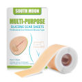 JKS（4*150cm）South Moon Silicone Scar Sheet High Efficiency Surgical Silicone Gel Tape Removal Scar Tape Treatment. 