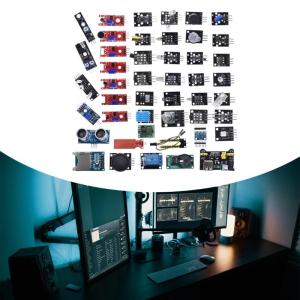 45 In 1 Sensorings Module Kits For 2560 Starter Pack Contains 45 Practical Module Including Joysticks Temperature Relays Buzzers