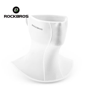 ROCKBROS Ice Silk Mask Anti-UV UPF50+ Bicycle Motorcycle Scraf Breathable Quick Drying Sun Protection Mask For Cycling Fishing Outdoors Sports