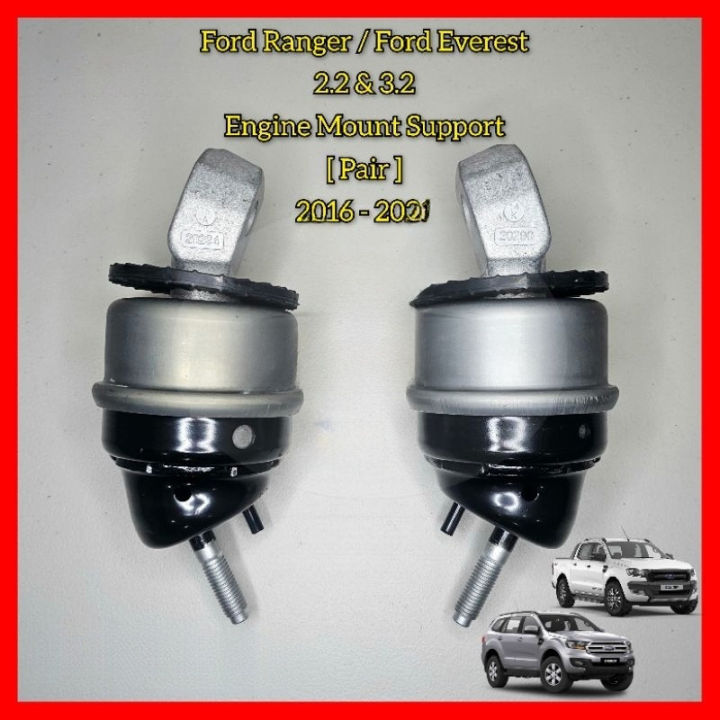 [PAIR] Ford Ranger // Everest 2016-2021 Engine Support Mount 2.2 // 3.2 ...