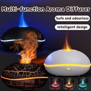 CHARRISSA Automatic Air Humidifier Aromatherapy 7 Color Aroma Humidifier Gift Sprayer Flame Fragrance Diffuser Bedroom Ornament
