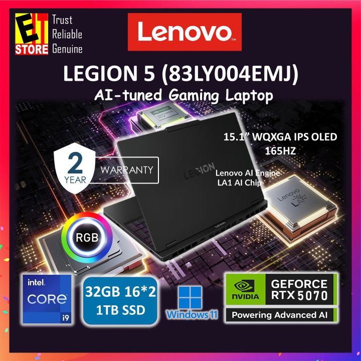 Lenovo Legion AI GAMING LAPTOP 83LY004EMJ (INTEL CORE I9-14900HX