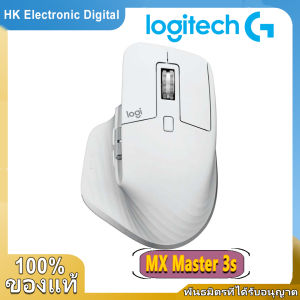 Logitech MX Master 3S Performance Wireless Mouse Bluetooth Edition เมาส์บลูทูธ ไร้สาย ประสิทธิภาพสูง ตามหลักสรีรศาสตร์ ใช้ได้แม้บนกระจก คลิกเงียบ