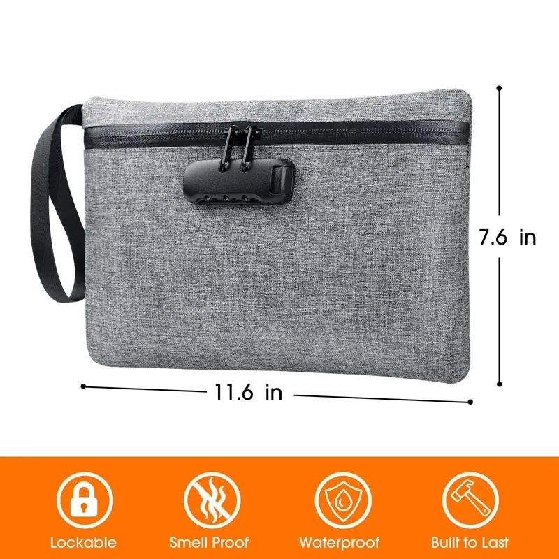 Money Bag With Lock Lockable Purse Money Bag With Money Pouch For