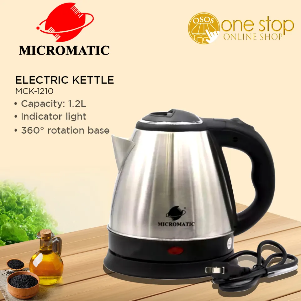 Micromatic electric kettle hotsell