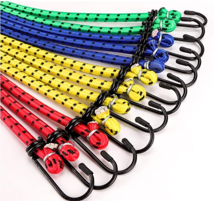 Heavy Duty UV and Weather Resistant (8mm) Elastic Stretch Rope Bungee ...