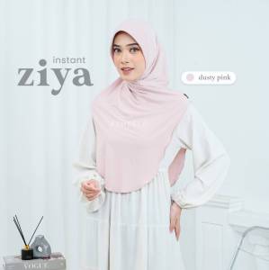 Azmeela Ziya Bergo Pad Antem Looks Pashmina Instant Malay