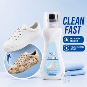 Shoe Cleaner Foam Brush Head Sneaker White Shoe Care Deep Clean Stain Remover Travel Friendly