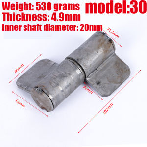 (16-30mm) Detachable Hinge Cylindrical Hinge Welding Hinge Flag Hinge Gate Hinges Bisagra
