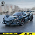 LEO 1:24 Apollo IE Supercar Diecast โมเดล รถอัลลอยด์รถยนต์ของเล่นคอลเลกชันของขวัญสําหรับเด็กชายสาว ของเล่นเด็ก. 