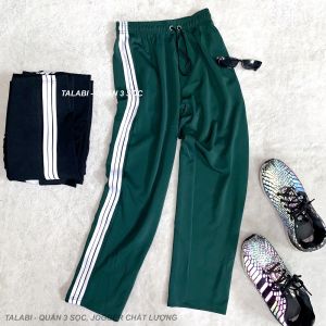 Quần Thể Thao Stripped Pants - Quần 3 Sọc Xanh Lá - Hot Items Giá Rẻ_Talabi Shop