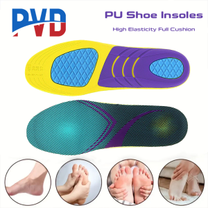 PVD 1 Pair Shoes Insole for Men Women Arch Support Orthotic Insoles Shock Absorption Sports Insoles for Plantar Fasciitis Flat Feet Pain Relief