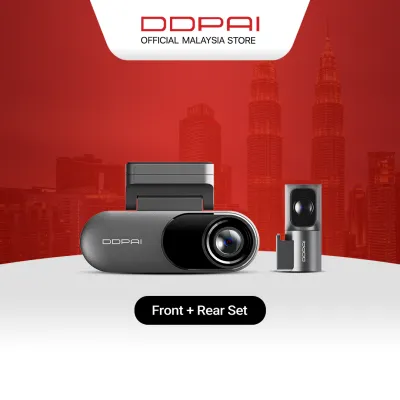 [3K+1K] DDPAI N3 Pro 3K 1620P Front & Rear Super Capacitor Dash Cam with Built-In GPS & ADAS