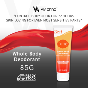 Lume Whole Body Deodorant 85g 72 Hour Odor Control