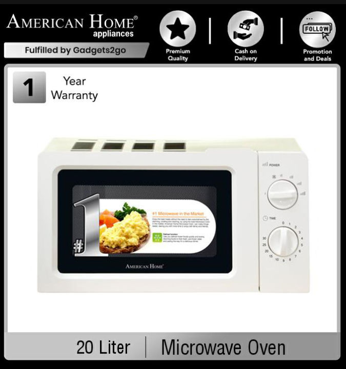 American home deals microwave oven 20l