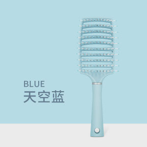 BOSSLU Sisir Rambut/Sisir Pijat Kulit Kepala/Sisir Penata Rambut Dengan Desain Berongga Melengkung