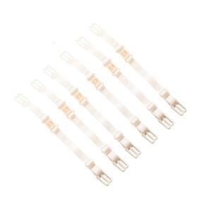 6 miếng nonslip dây đeo áo ngực chủ sở hữu có thể điều chỉnh đàn hồi kẹp dây để hỗ trợ đáng tin cậy trong mặc hàng ngày hoặc hoạt động thể thao