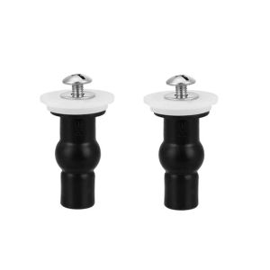 XYAX Cao su Vòng đệm cao su Phần thay thế Phụ kiện bản lề Vít và đai ốc cho Nắp nhà vệ sinh Chốt Mở rộng vít Bu lông ghế nhà vệ sinh Bộ dụng cụ sửa chữa nhà vệ sinh
