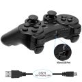 Ceozon PS3 Controller Wireless 2 Pack Gamepad Compatible with Sony PS3 Controller Wireless Remote Joystick with Charging Cables Black and Black. 