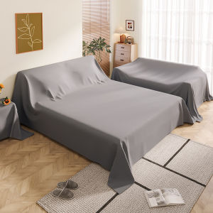 家具防尘布 Furniture Dust Cover Sofa Bed Dustproof Protector Polyester Washable Reusable Household Large TV Penutup Debu