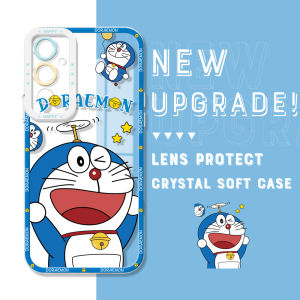 Mobile Phone Case For Infinix Tecno Pova 2 Pova 3 Pova 4 Pova 4 Pro Original Shockproof Cartoon Case Soft Casing Full Cover Camera Protection Transparent Cellphone Case