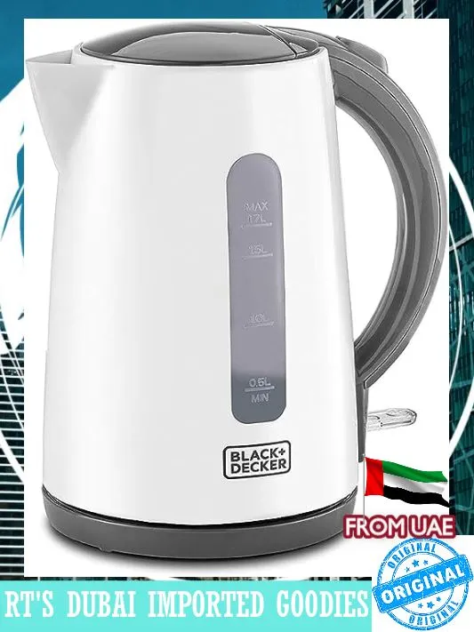 BLACK DECKER Cordless Electric Kettle 2200W Power 1.7L with