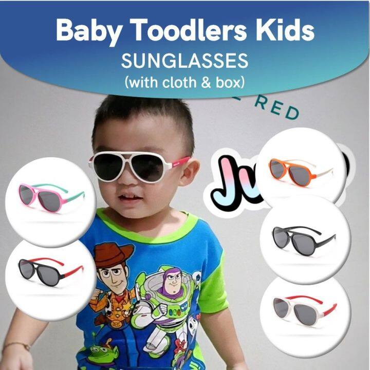 Flexible Polarized Kids Sunglasses Children's Sun Glasses for Baby  Sunglasses