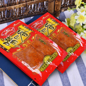 ขนม หม่าล่าเต้าหู้ แผ่นเผ็ด ยุค90 แผ่นบางพอดีคำ ขนม ล่าเถียว ซองใหญ่ 112g