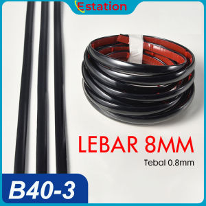 Wall ALL STICKER PANJANG 1 METER / LIST PLAT STRIP MIRROR / SILVER LIST PLAT STRIP HAIRLINE