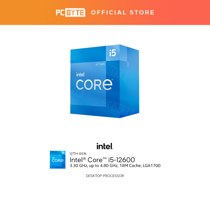Intel Core i5 12600 6 Cores/12 Threads 3.3/4.8 GHz LGA1700 CPU ...