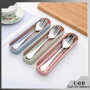 Sendok Set Garpu Sumpit Stainless Steel - NP304