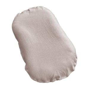 แผ่นผ้าฝ้ายนุ่มระบายอากาศได้ดีเบาะเปลเด็กได้หลายแผ่นผ้าปูที่นอนพอดีรถเข็นเด็ก Comfort สบาย