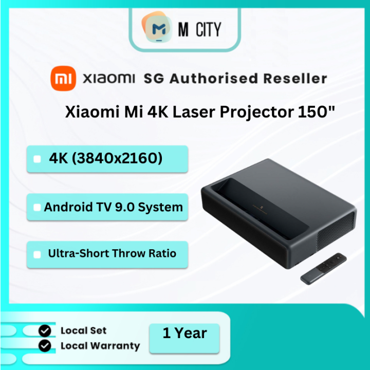 Xiaomi Mi 4K Laser Projector 150" / 1 Year SG Warranty | Lazada Singapore