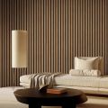 Supermax T106 Wallpaper Wood Flute Design PVC Self adhesive Waterproof Wall Paper Sticker Fabric Safety Home Decor Wall covering For Living Rome. 