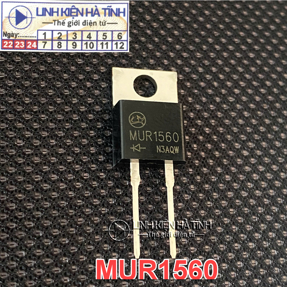 diode xung RHRP1560 U1560G MUR1560 TO-220 15A 600V hàng mới - AA6