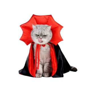 OUTOPEN Creative Cat Accessories Clothes Party Cosplay Pet Cape Costume Pet Supplies Halloween