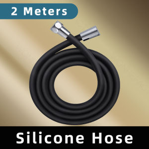 Toilet Silicone 150CM Shower Hose Explosion-Proof Large Flow Compression Resistance G1/2 Interface Shower Pipe