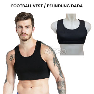 FOOTBALL VEST CHEST PROTECTOR PELINDUNG DADA BRA SPORTS PRIA