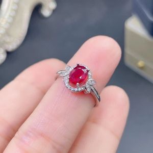 Exquisite Natural Ruby Gemstone Ring for Women: A Perfect Birthday Gift