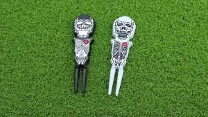 Golf Divot Tool Peralatan golf savetti yang kreatif - YP05【BARANG SPOT】