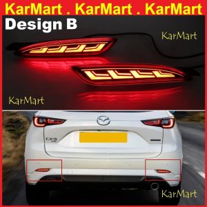 Mazda CX-5 CX5 FL 2024 2025 LED Bumper Light Rear Fog Lamp Brake Light Dynamic Turn Signal Reflector
