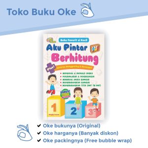Buku Anak Full Color Favorit si Kecil Aku Pintar Berhitung Bonus Stiker