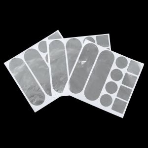 1เซ็ตทนทานทนอุณหภูมิสูงแก้ไขเครื่องมือประสิทธิภาพอลูมิเนียมฟอยล์เทปกาวในตัวกันน้ำซ่อมสติ๊กเกอร์ครัวเครื่องมือซ่อมแซม