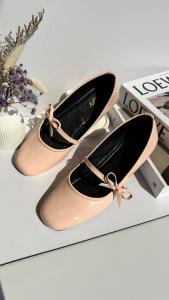 Sepatu Flat Shoes Wanita Sol Karet Non Slip Lentur Sepatu Kerja Wanita Hitam Polos Sepatu Sekolah Wanita Sepatu Pesta Wanita Sepatu Flat Shoes Non Slip